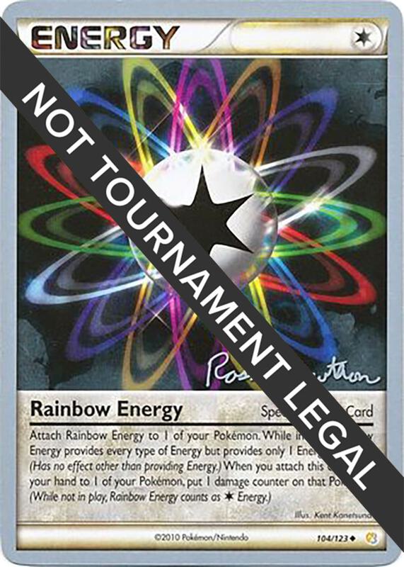 Rainbow Energy - 2011 (Ross Cawthon) 104/123 from World Championship Decks