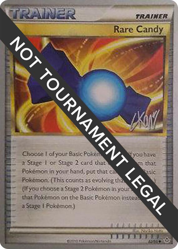 Rare Candy - 2011 (Christopher Kan) 82/95 from World Championship Decks
