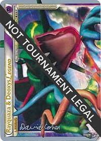 Rayquaza & Deoxys Legend (89) - 2011 (David Cohen) #89/90 from World Championship Decks Pokemon card image