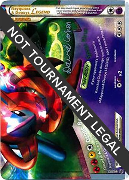 Rayquaza & Deoxys Legend  - 2011 (David Cohen)