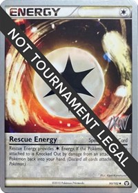 Rescue Energy - 2011 (Christopher Kan) #90/102 from World Championship Decks Pokemon card image
