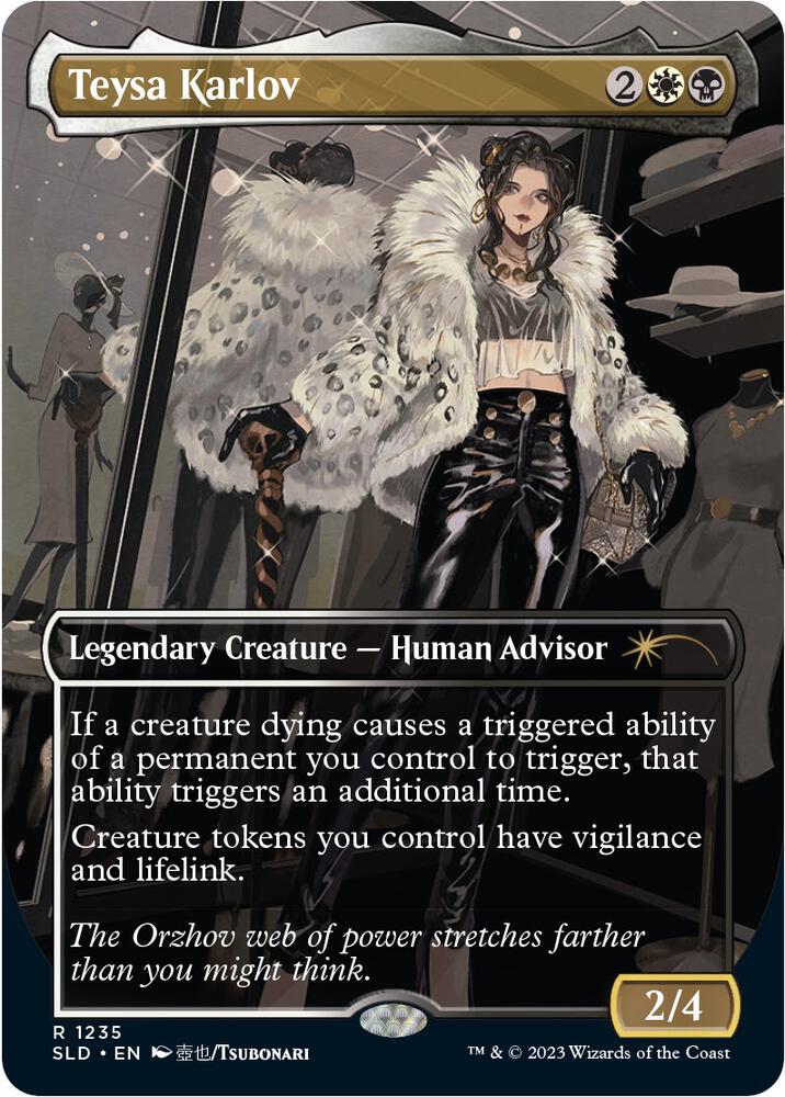 ・最終価格・　テイサ・カルロフ Secret Lair サインド MTG 最終価格・ テイサ・カルロフ Secret Lair サインド MTG MTG
