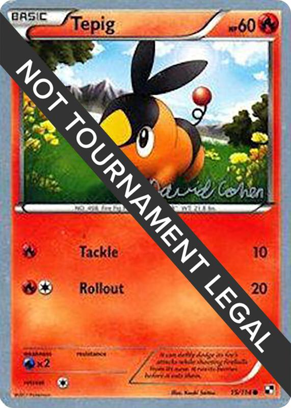 Tepig - 2011 (David Cohen) 15/114 from World Championship Decks
