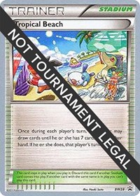 Tropical Beach - 2011 (Ross Cawthon) #BW28 from World Championship Decks Pokemon card image