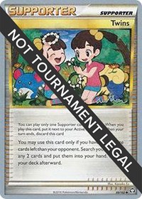 Twins - 2011 (Ross Cawthon) #89/102 from World Championship Decks Pokemon card image