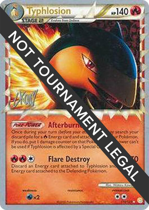 Typhlosion - 2011 (Christopher Kan) 110/123 from World Championship Decks