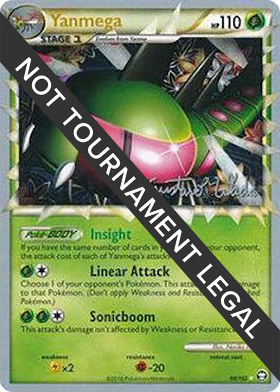 Yanmega - 2011 (Gustavo Wada) 98/102 from World Championship Decks