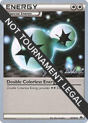 Double Colorless Energy - 2012 (Zachary Bokhari)