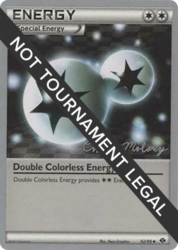 Double Colorless Energy - 2012 (Chase Moloney) 92/99 from World Championship Decks
