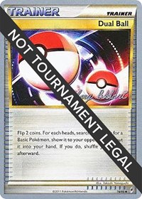 Dual Ball - 2012 (Zachary Bokhari) #78/95 from World Championship Decks Pokemon card image