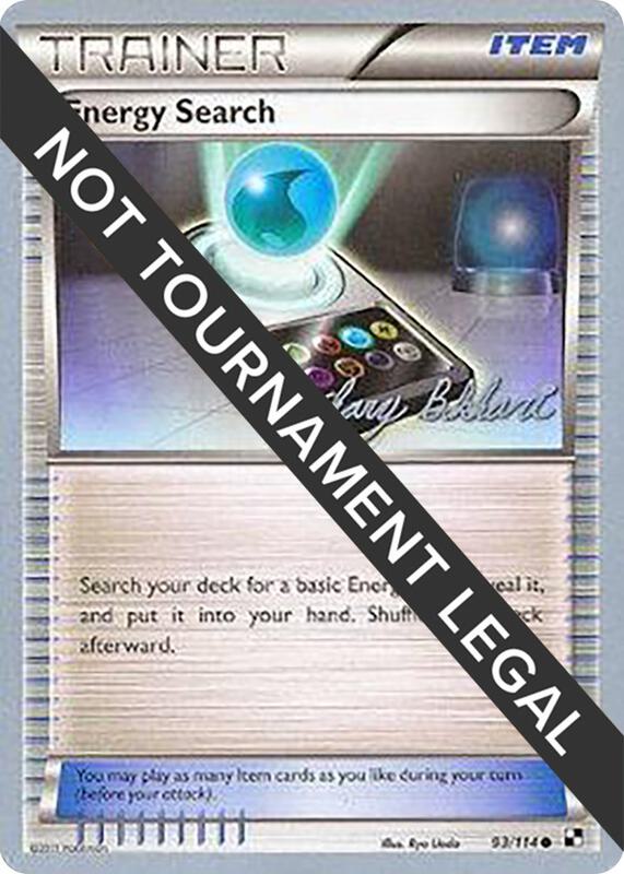 Energy Search - 2012 (Zachary Bokhari) 93/114 from World Championship Decks