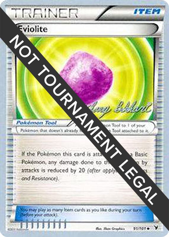 Eviolite - 2012 (Zachary Bokhari) 91/101 from World Championship Decks