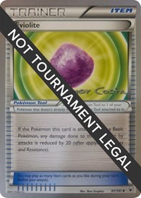 Eviolite - 2012 (Igor Costa) #91/101 from World Championship Decks Pokemon card image