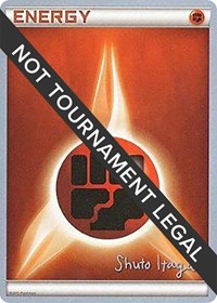 Fighting Energy - 2012 (Shuto Itagaki) from World Championship Decks Pokemon card image