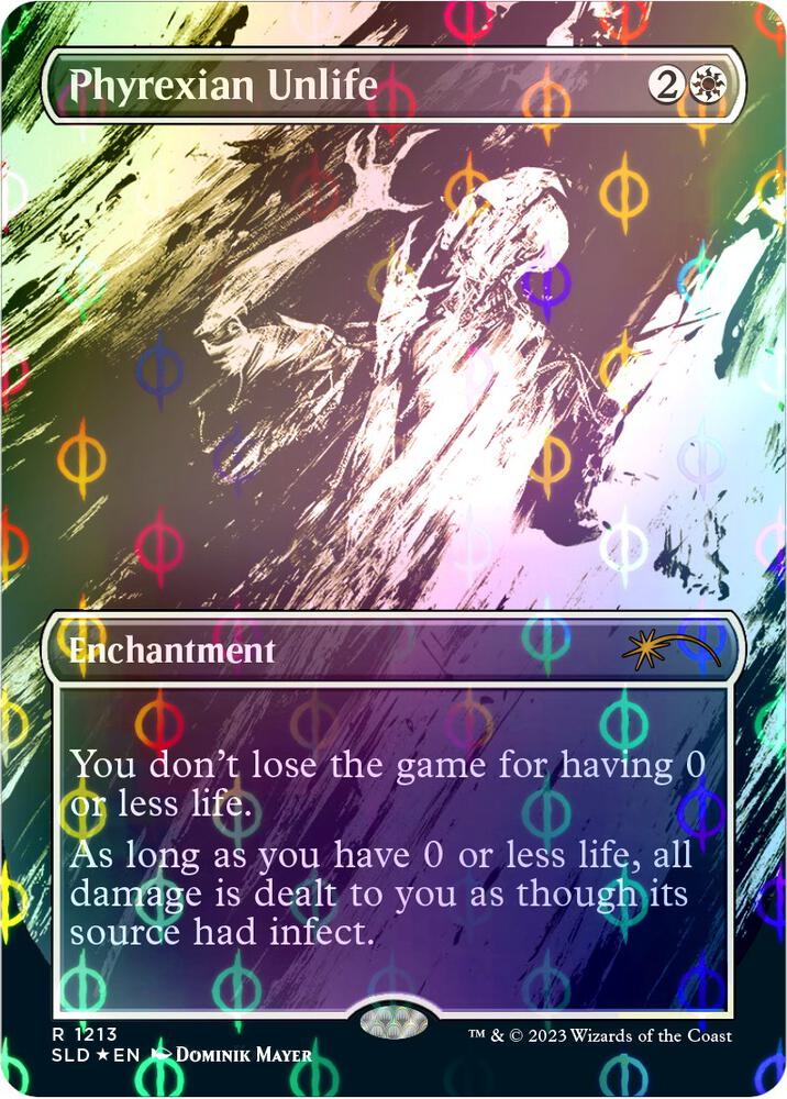 Phyrexian Unlife (Step-and-Compleat Foil) - Secret Lair Drop
