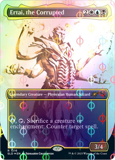 Ertai the Corrupted Step and Compleat Foil