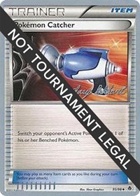 Pokemon Catcher - 2012 (Zachary Bokhari) #95/98 from World Championship Decks Pokemon card image