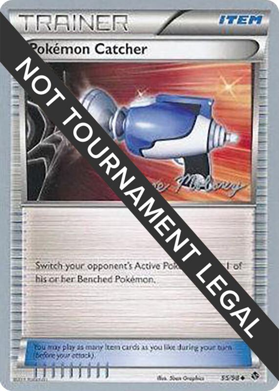 Pokemon Catcher - 2012 (Chase Moloney) 95/98 from World Championship Decks