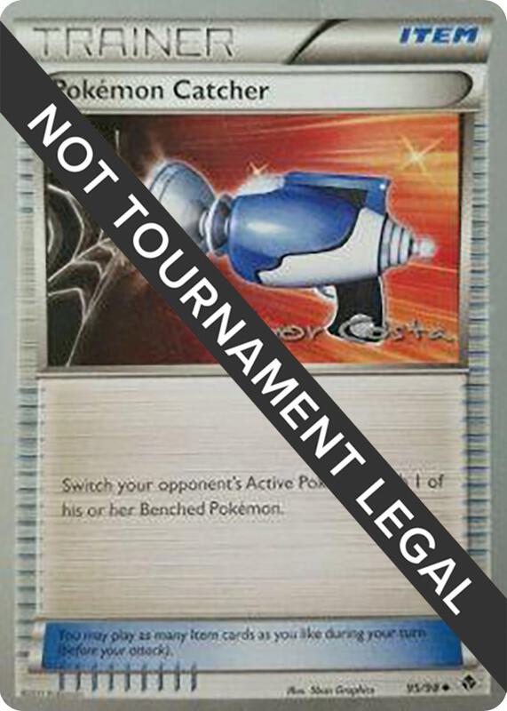 Pokemon Catcher - 2012 (Igor Costa) 95/98 from World Championship Decks