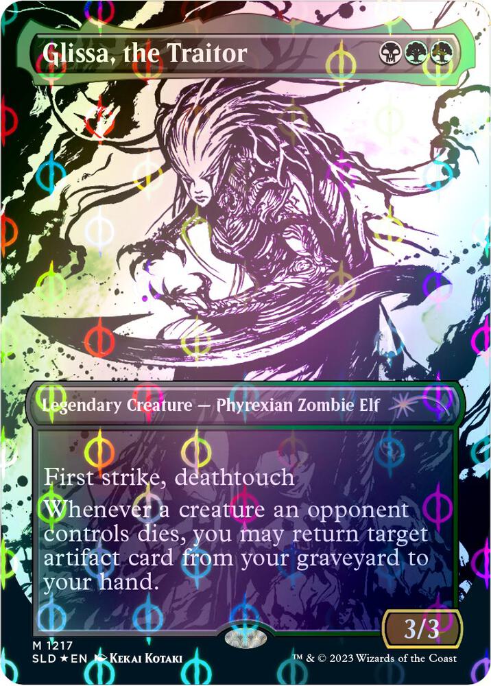 Glissa, the Traitor (Step-and-Compleat Foil) - Secret Lair Drop