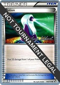 Potion - 2012 (Zachary Bokhari) #100/114 from World Championship Decks Pokemon card image