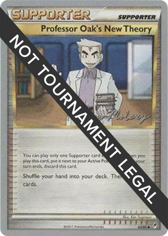 Professor Oak's New Theory - 2012 (Chase Moloney) 83/95 from World Championship Decks
