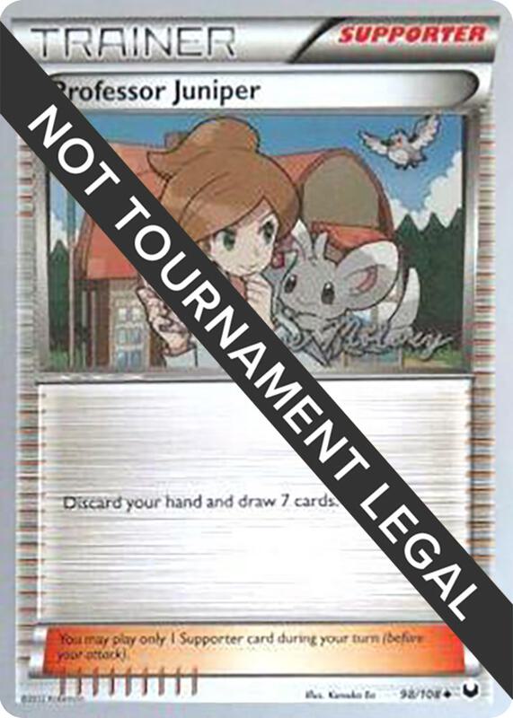 Professor Juniper - 2012 (Chase Moloney) 98/108 from World Championship Decks