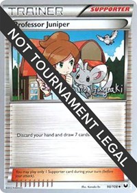Professor Juniper - 2012 (Shuto Itagaki) #98/108 from World Championship Decks Pokemon card image