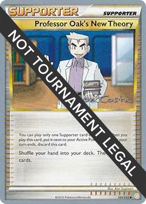Professor Oak's New Theory - 2012 (Igor Costa) 101/123 from World Championship Decks