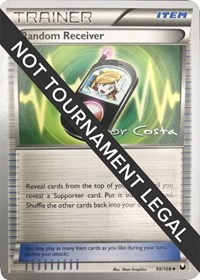 Random Receiver - 2012 (Igor Costa) #99/108 from World Championship Decks Pokemon card image