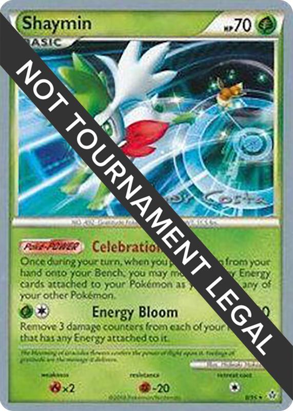 Shaymin - 2012 (Igor Costa) 8/95 from World Championship Decks