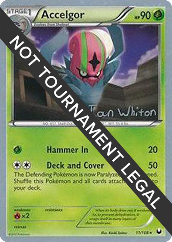 Accelgor - 2013 (Ian Whiton) 11/108 from World Championship Decks