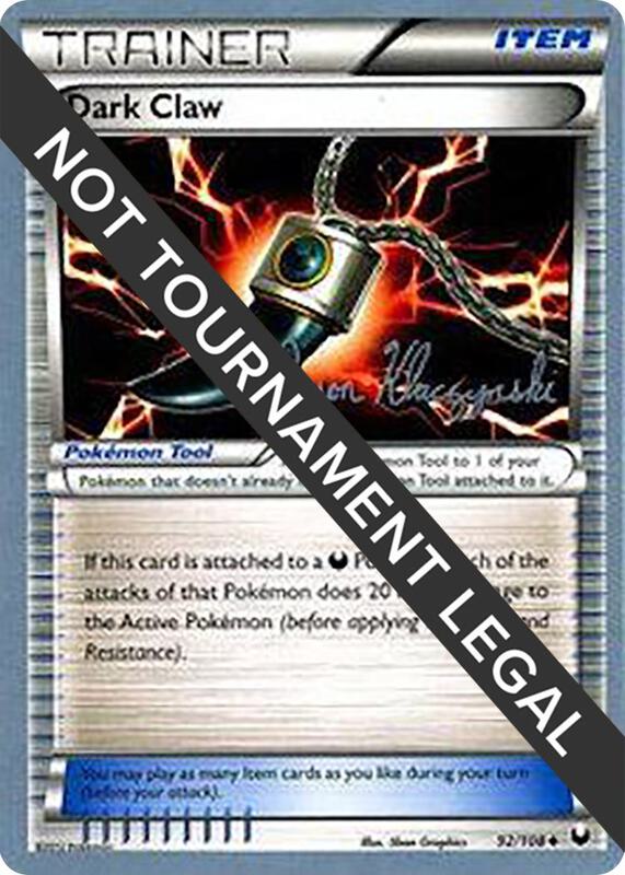Dark Claw - 2013 (Jason Klaczynski) 92/108 from World Championship Decks