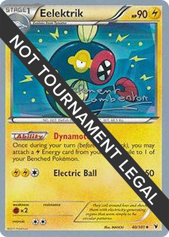 Eelektrik - 2013 (Clement Lamberton) 40/101 from World Championship Decks