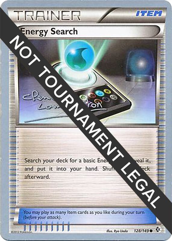 Energy Search - 2013 (Clement Lamberton) 128/149 from World Championship Decks