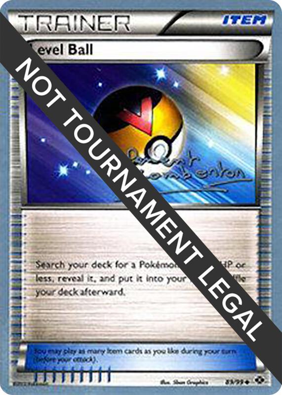 Level Ball - 2013 (Clement Lamberton) 89/99 from World Championship Decks