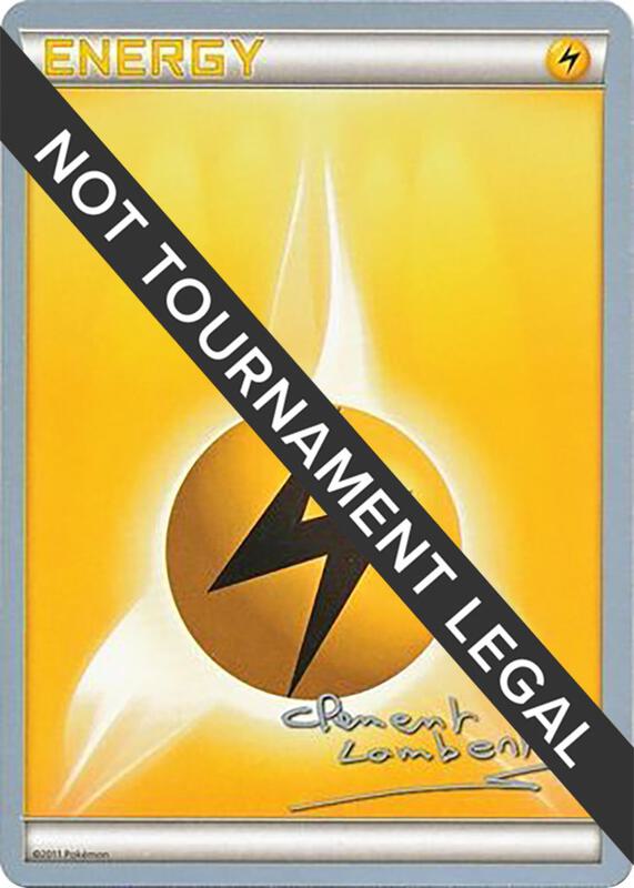 Lightning Energy - 2013 (Clement Lamberton)  from World Championship Decks