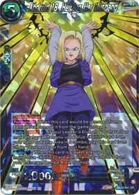 Android 18, Helping Her Husband card art