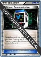 Pokemon Communication [Ian Whiton] #99 from World Championships 2013 Pokémon card set