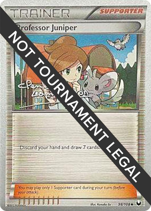 Professor Juniper - 2013 (Clement Lamberton) 98/108 from World Championship Decks