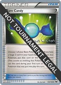Rare Candy - 2013 (Ian Whiton) #100/108 from World Championship Decks Pokemon card image