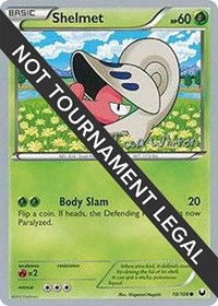 Shelmet - 2013 (Ian Whiton) #10/108 from World Championship Decks Pokemon card image