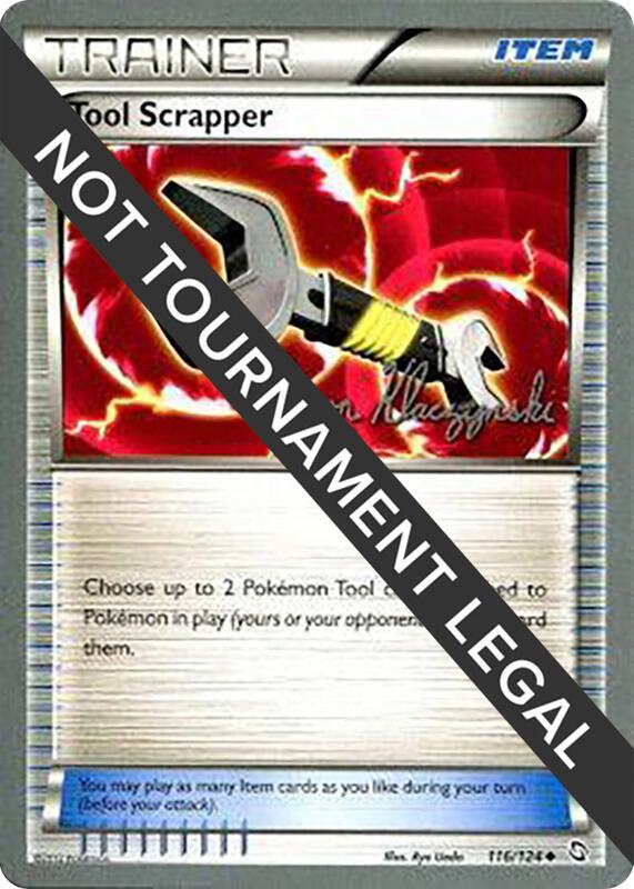 Tool Scrapper - 2013 (Jason Klaczynski) 116/124 from World Championship Decks