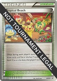 Tropical Beach - 2013 (Ian Whiton) #BW50 from World Championship Decks Pokemon card image