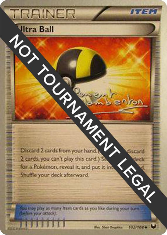 Ultra Ball - 2013 (Clement Lamberton) 102/108 from World Championship Decks