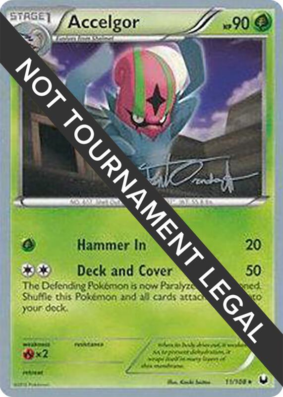 Accelgor - 2014 (Trent Orndorff) 11/108 from World Championship Decks