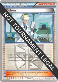 Colress - 2014 (Andrew Estrada) #118/135 from World Championship Decks Pokemon card image