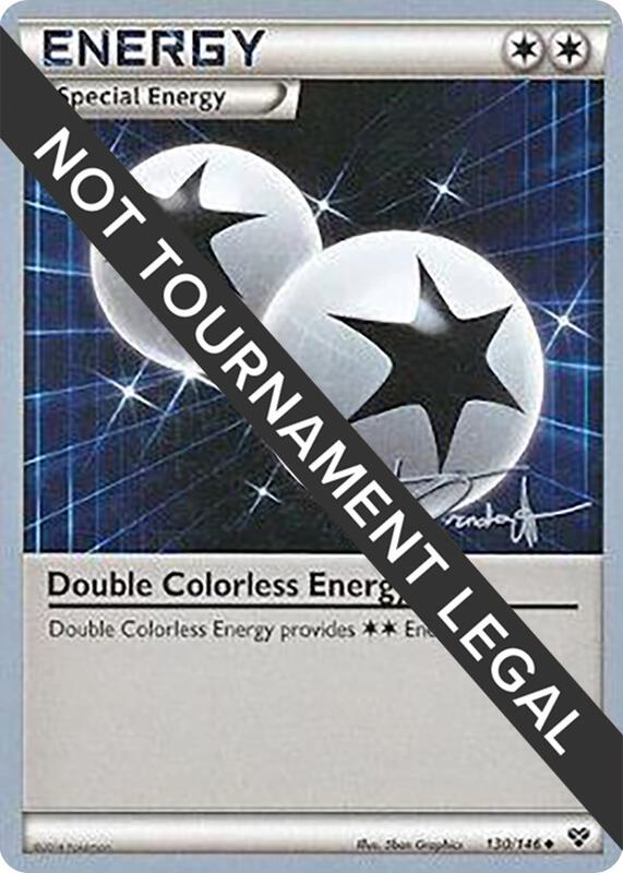 Double Colorless Energy - 2014 (Trent Orndorff) 130/146 from World Championship Decks
