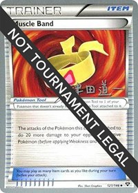 Muscle Band - 2014 (Michikazu Tsuda) #121/146 from World Championship Decks Pokemon card image
