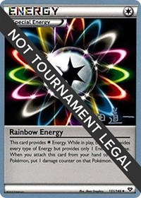 Rainbow Energy - 2014 (Michikazu Tsuda) #131/146 from World Championship Decks Pokemon card image